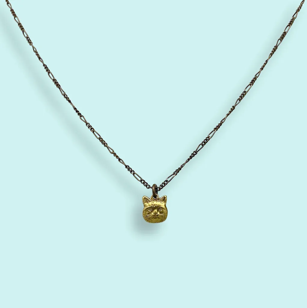 Here Kitty Cat Necklace