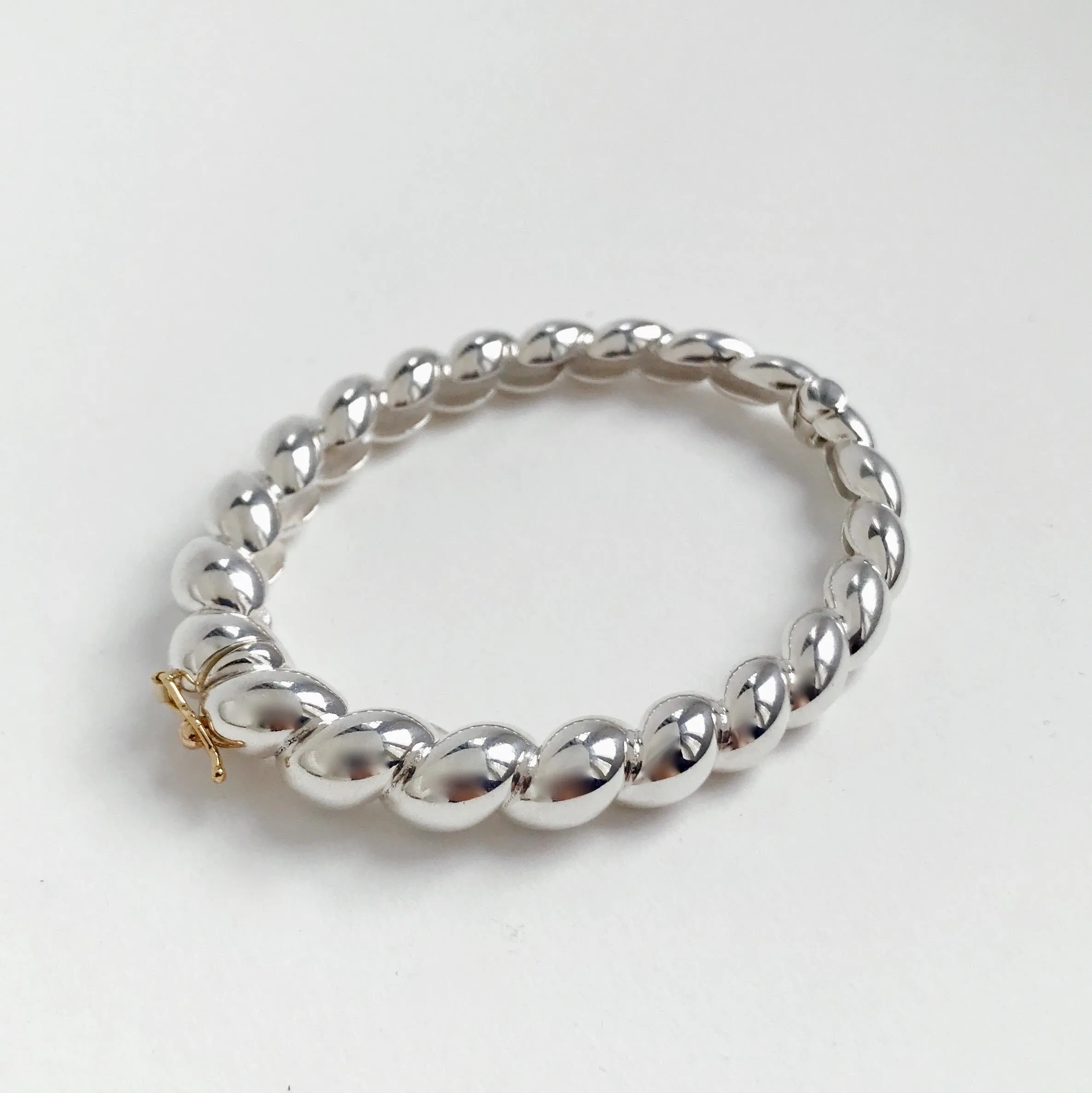 Hinged Tapered Rope Bracelet