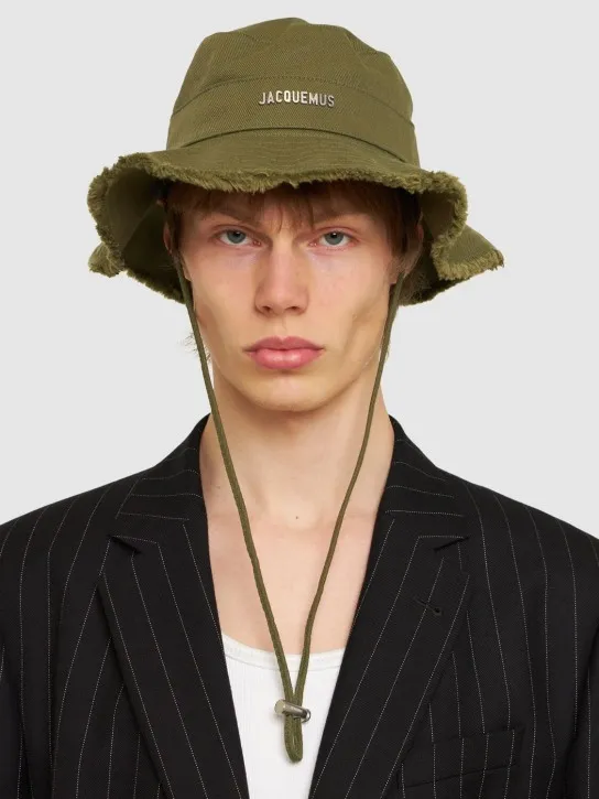 Jacquemus   Le Bob Artichaut cotton bucket hat 
