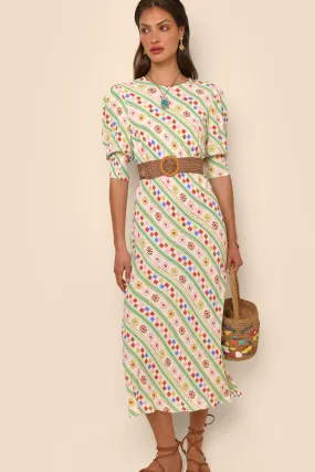 Jess - 50s Stripe Cream