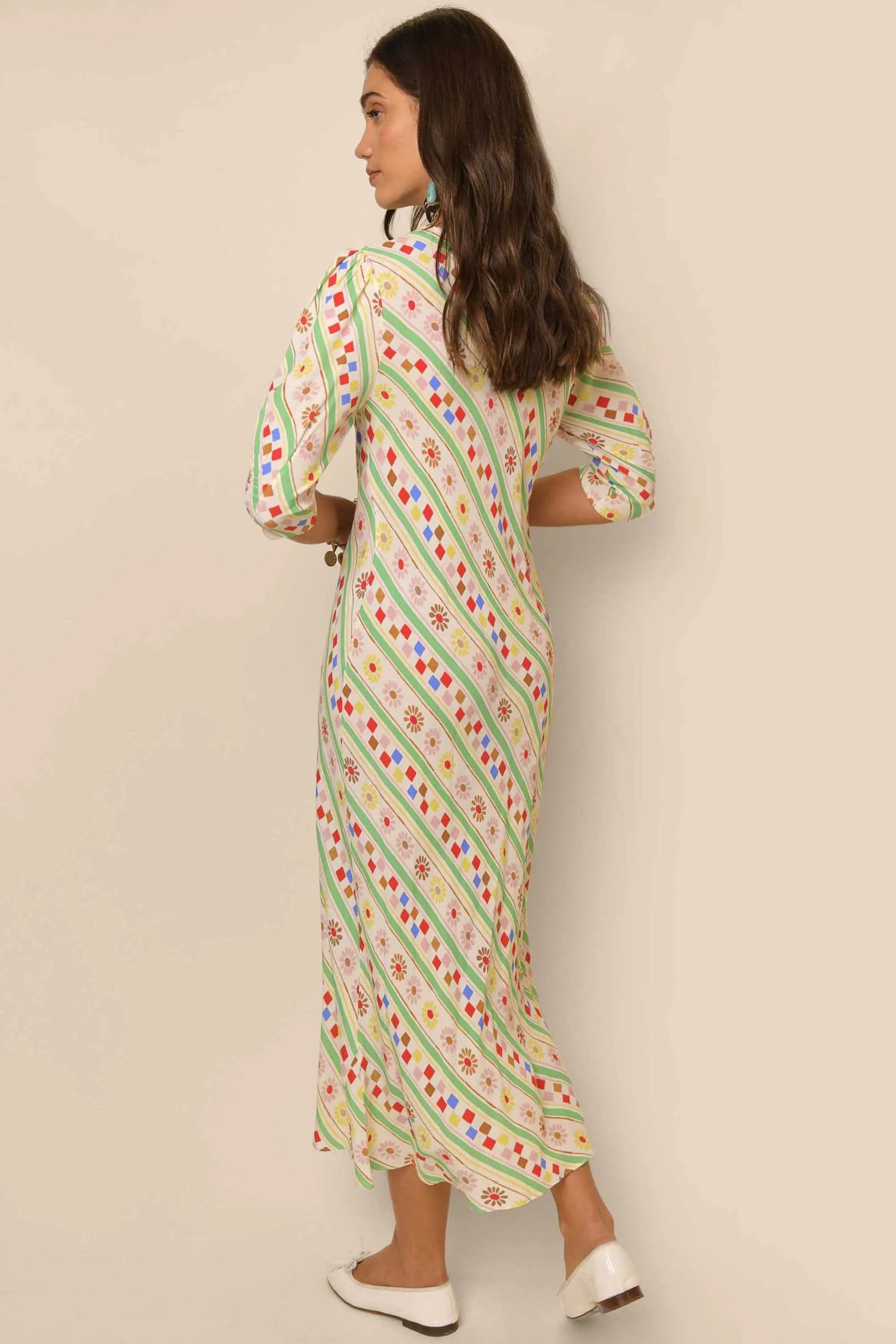 Jess - 50s Stripe Cream