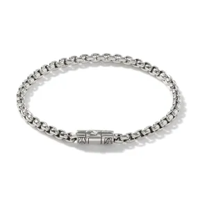 John Hardy 4mm Box chain 8" bracelet
