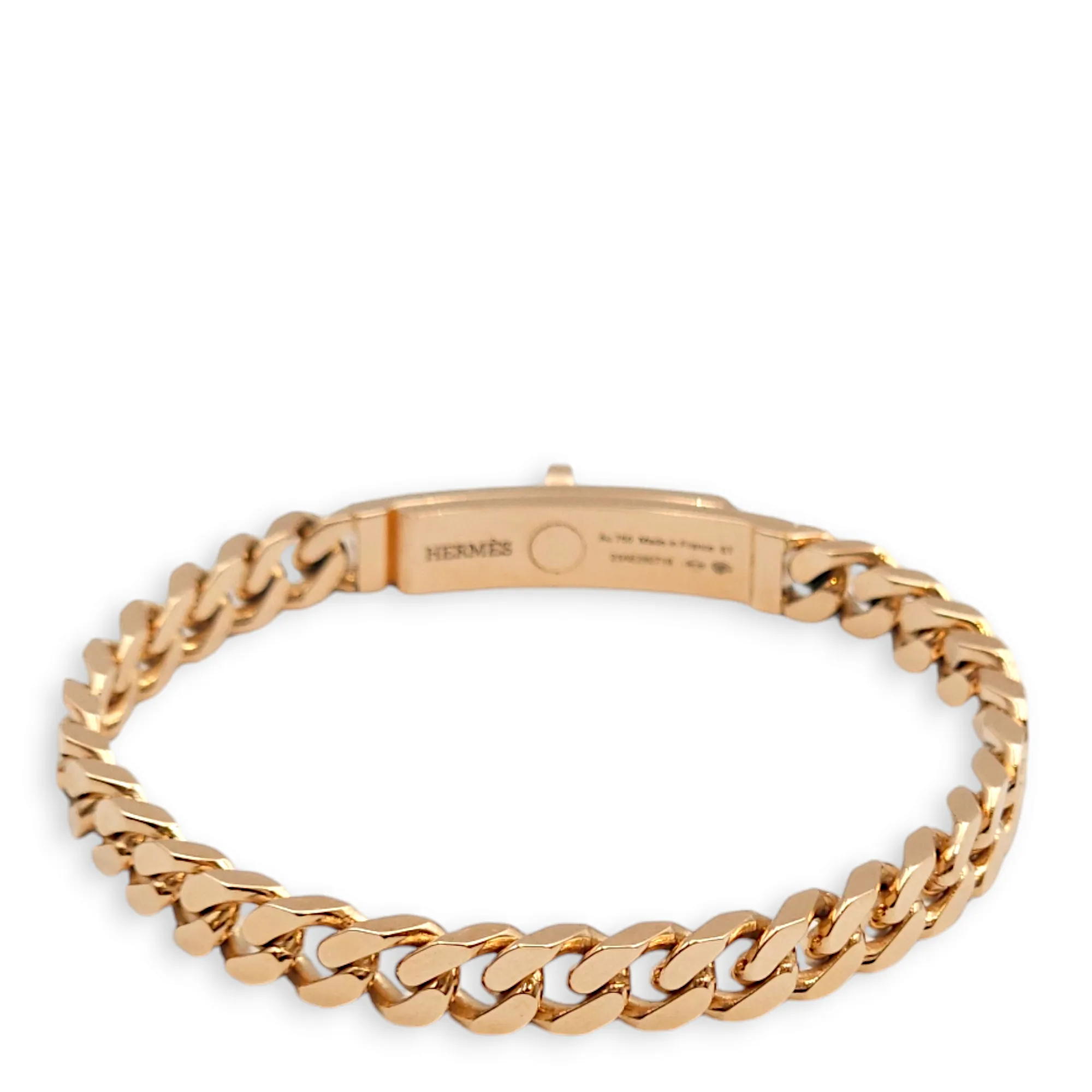 Kelly Gourmette TPM ST 6 Diamond, 0.08 Carat Bracelet in Rose Gold