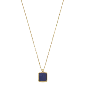 Kirstin Ash Lapis Pendant Necklace  (Gold Vermeil)