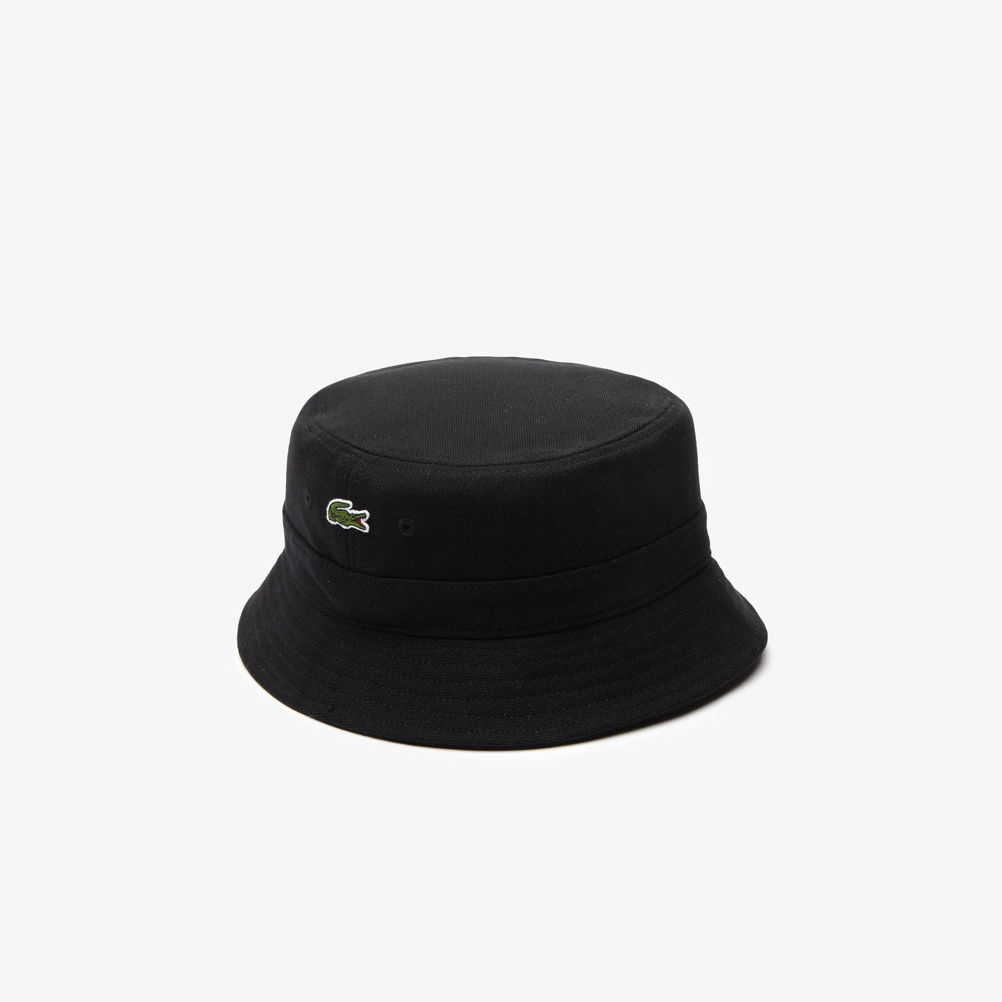 Lacoste Unisex Organic Cotton Bucket Hat Black RK2056 031