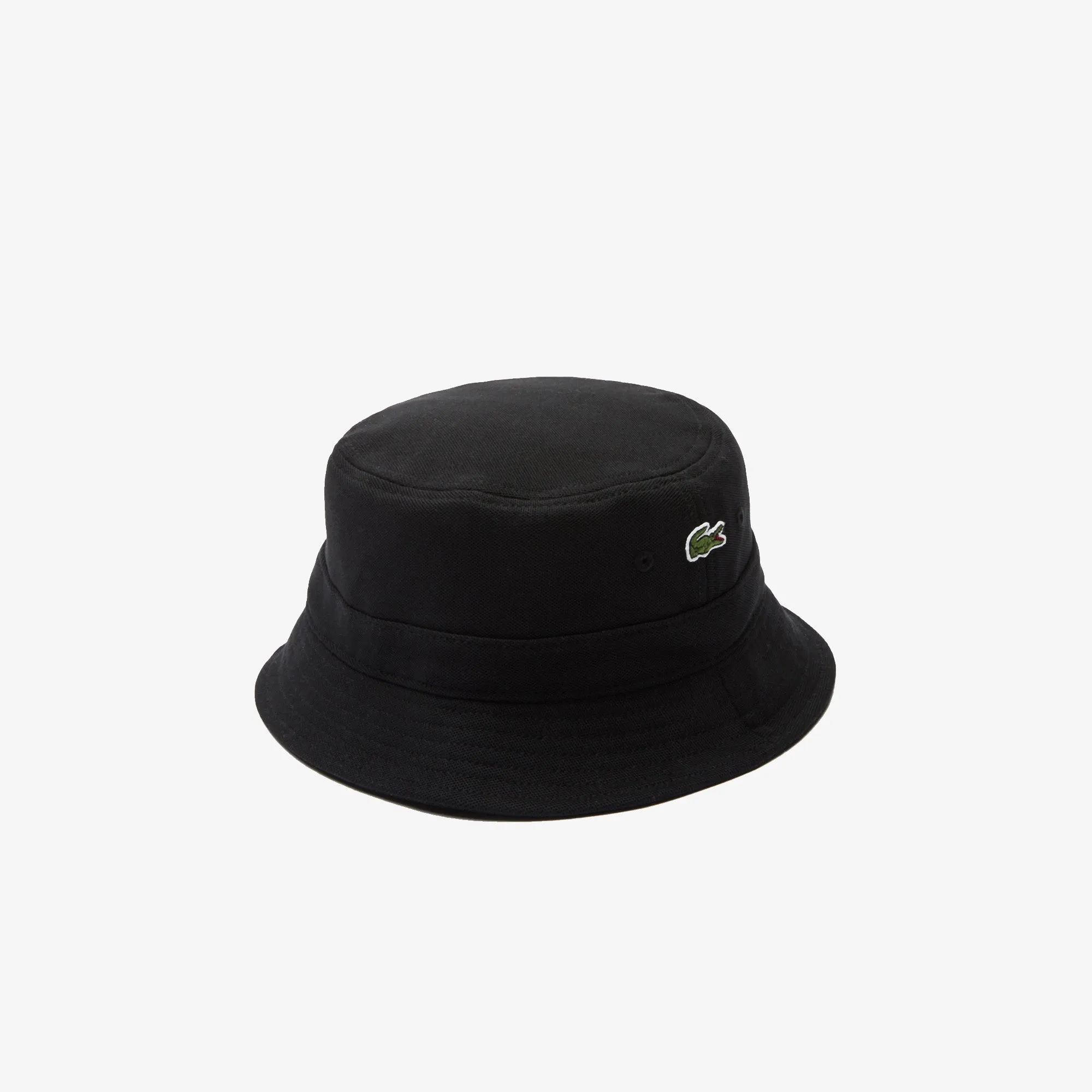 Lacoste Unisex Organic Cotton Bucket Hat Black RK2056 031