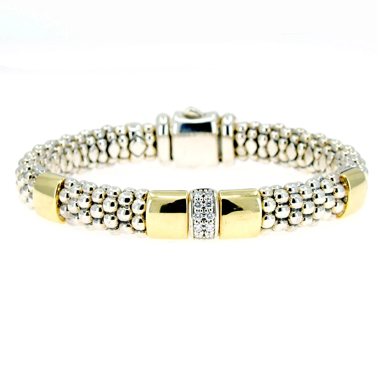 Lagos Caviar Diamond Lux Bracelet