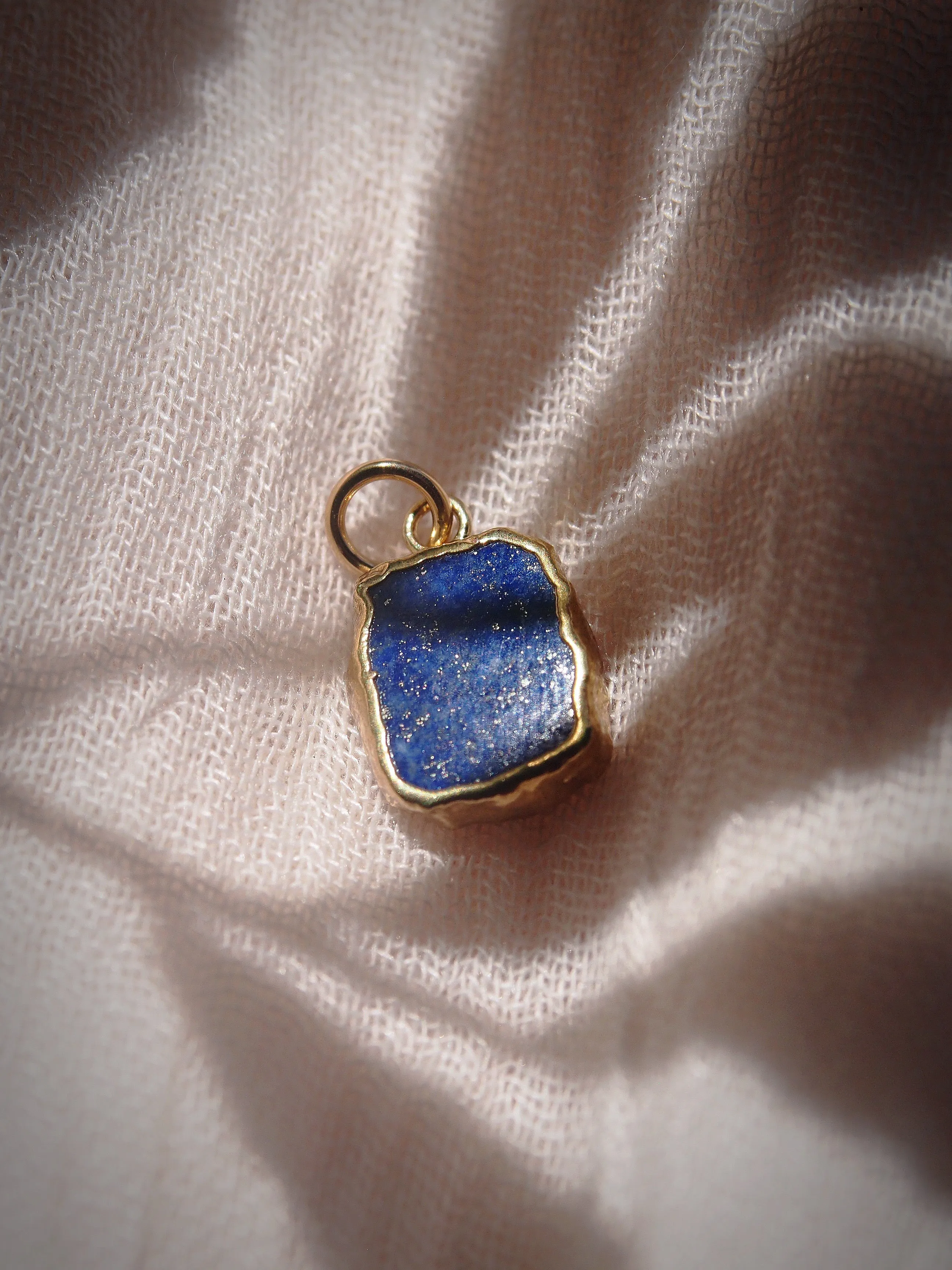 Lapis Lazuli Gemstone Charm