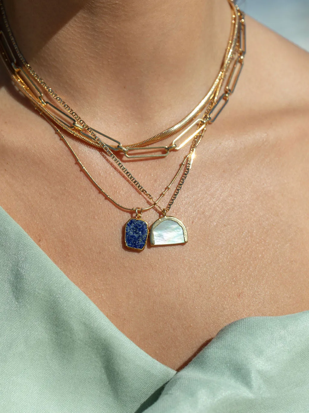 Lapis Lazuli Gemstone Charm