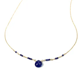 Lapis Lazuli New Band Necklace