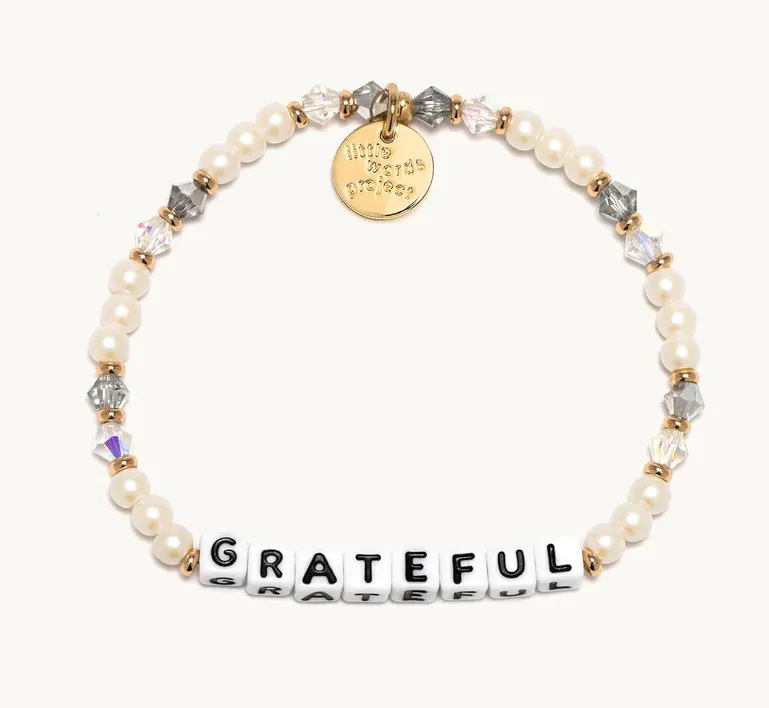 Little Words Project Bracelet - Crystal