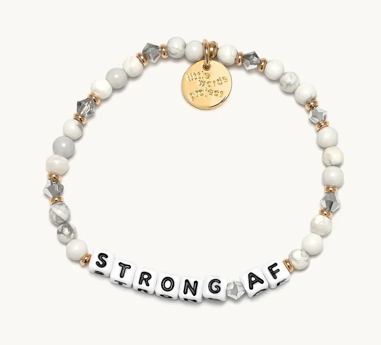 Little Words Project Bracelet - Crystal
