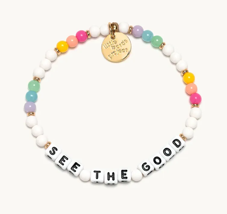 Little Words Project Bracelet - Crystal