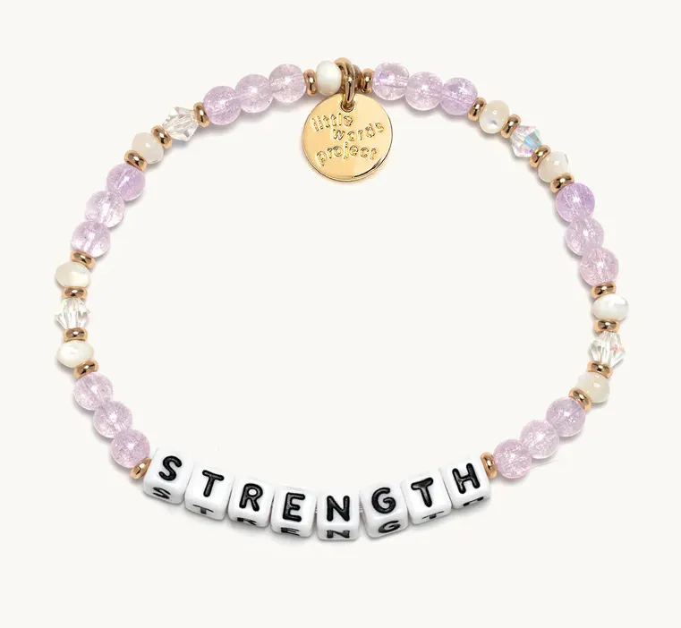 Little Words Project Bracelet - Crystal