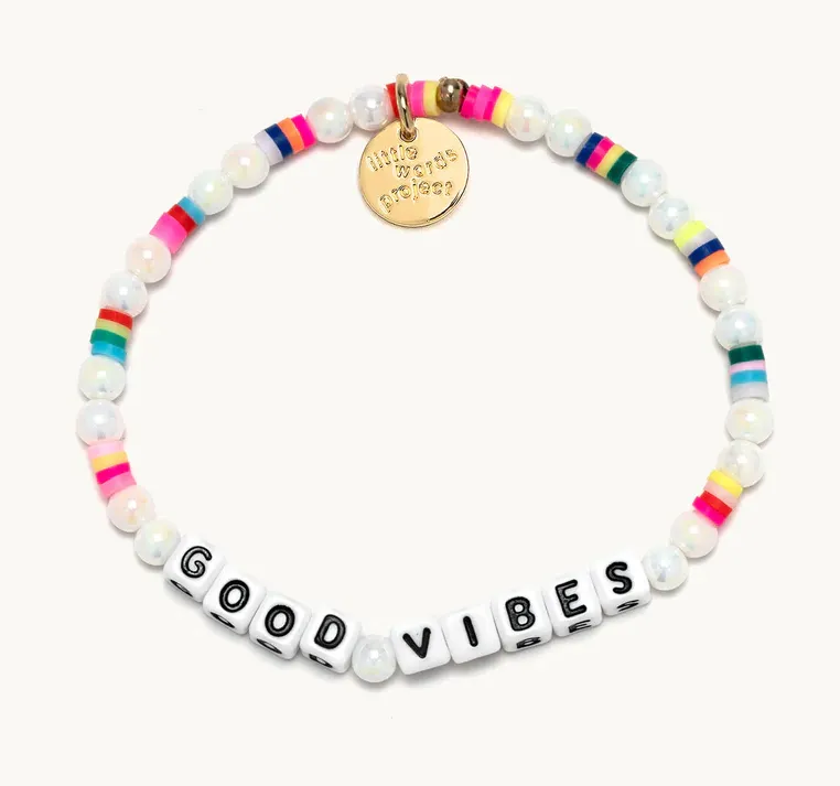 Little Words Project Bracelet - Crystal