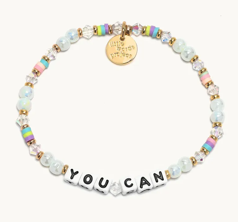 Little Words Project Bracelet - Crystal