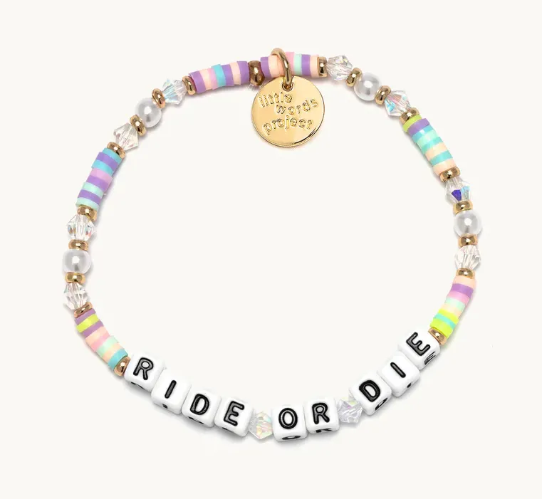 Little Words Project Bracelet - Crystal