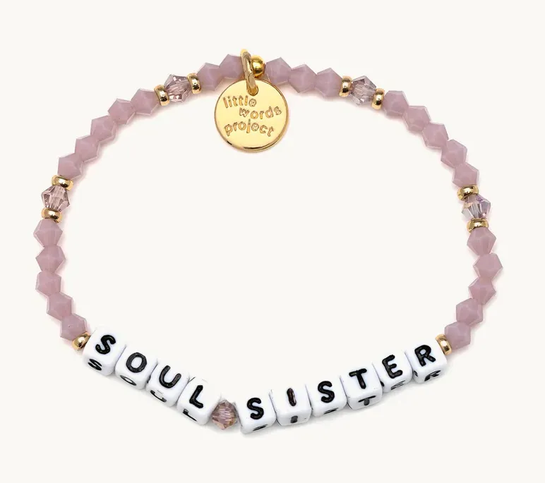 Little Words Project Bracelet - Crystal