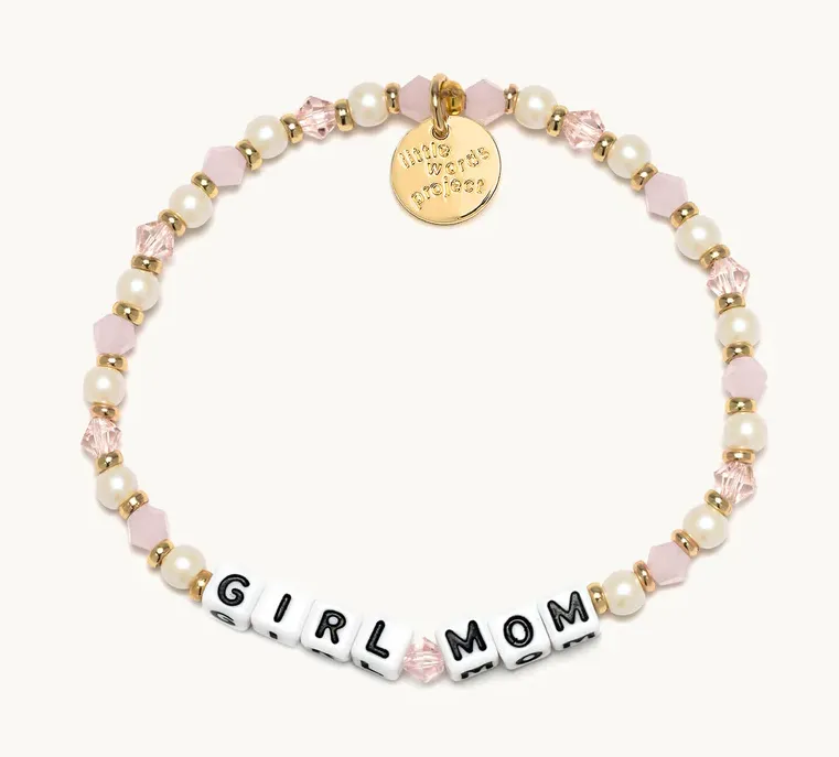 Little Words Project Bracelet - Crystal