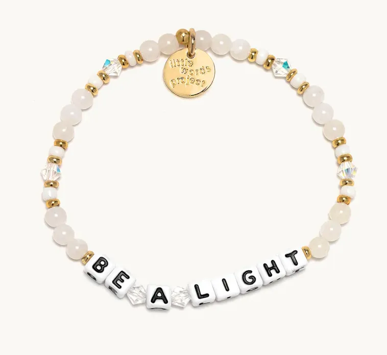 Little Words Project Bracelet - Crystal