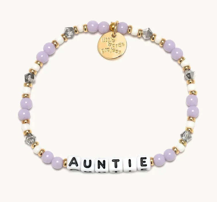 Little Words Project Bracelet - Crystal