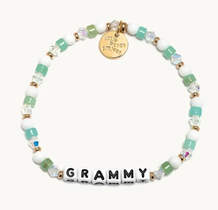 Little Words Project Bracelet - Crystal