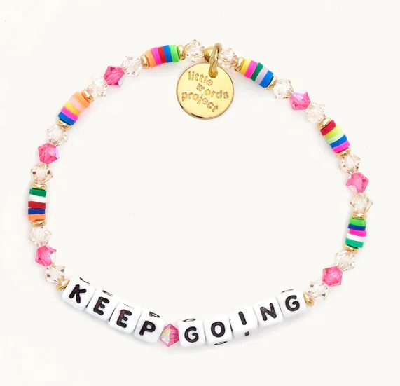 Little Words Project Bracelet - Crystal