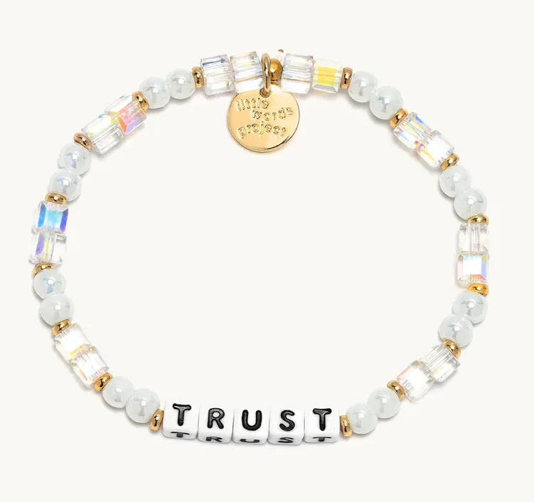 Little Words Project Bracelet - Crystal