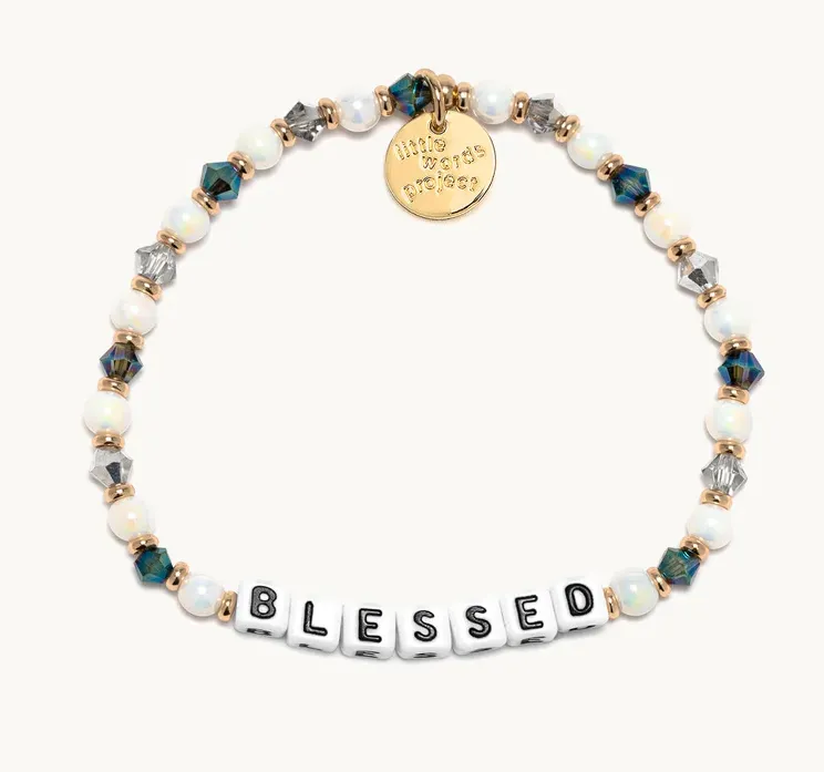 Little Words Project Bracelet - Crystal