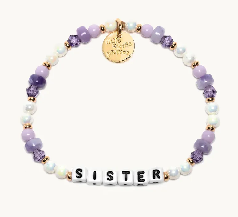 Little Words Project Bracelet - Crystal
