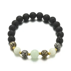 Luminous beaded bracelet