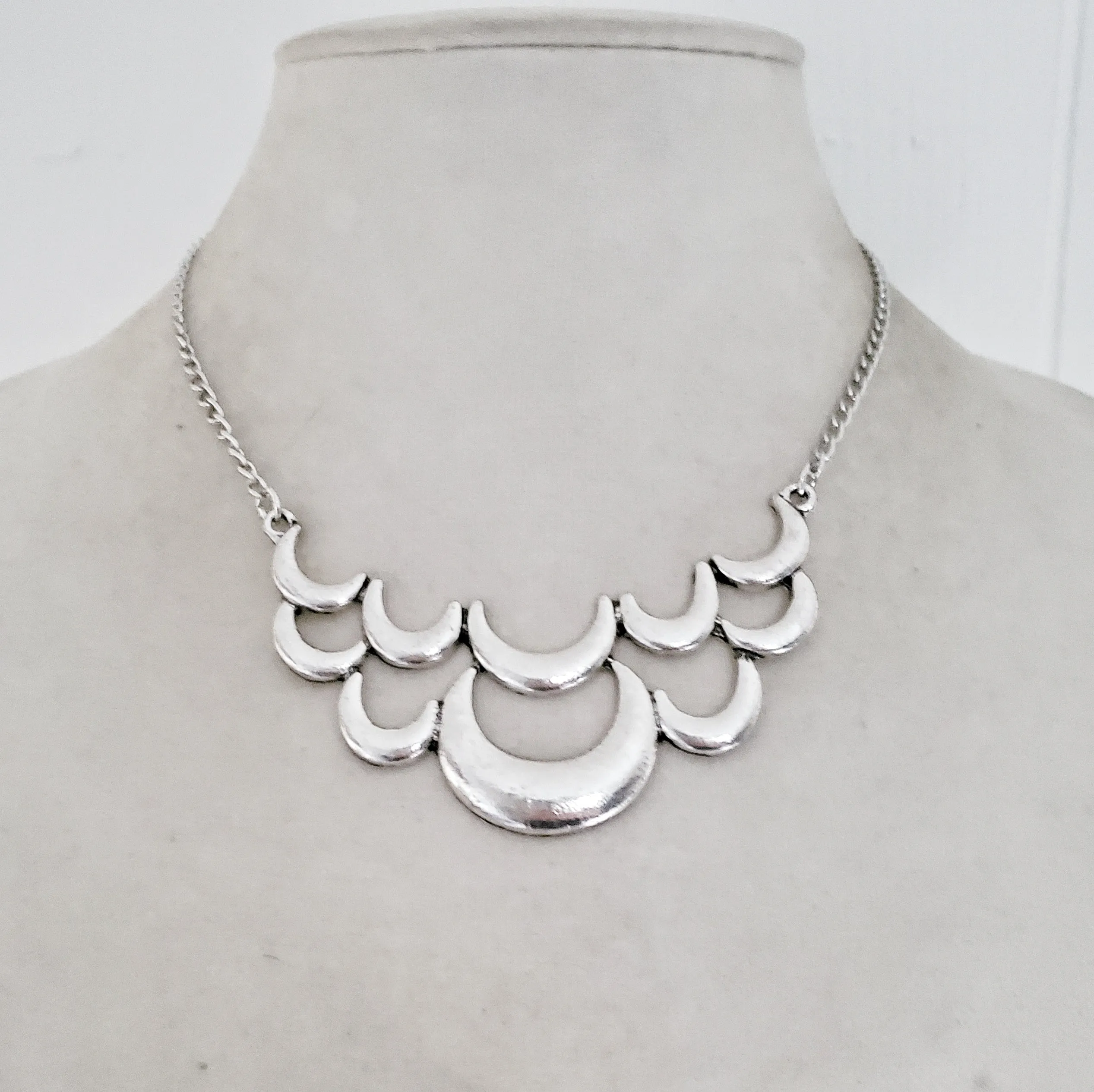 Many Moons Ago Necklace Renaissance Faire Jewelry