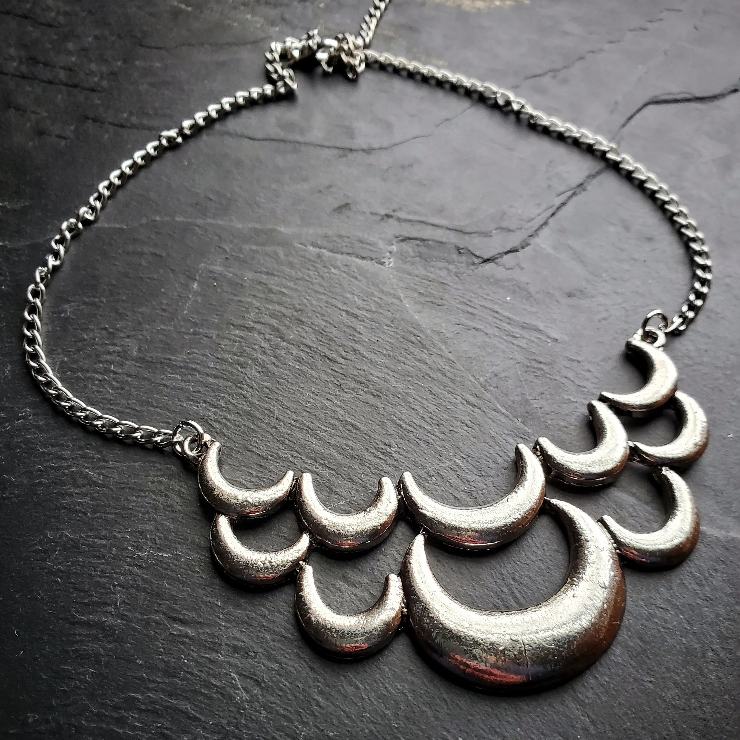Many Moons Ago Necklace Renaissance Faire Jewelry
