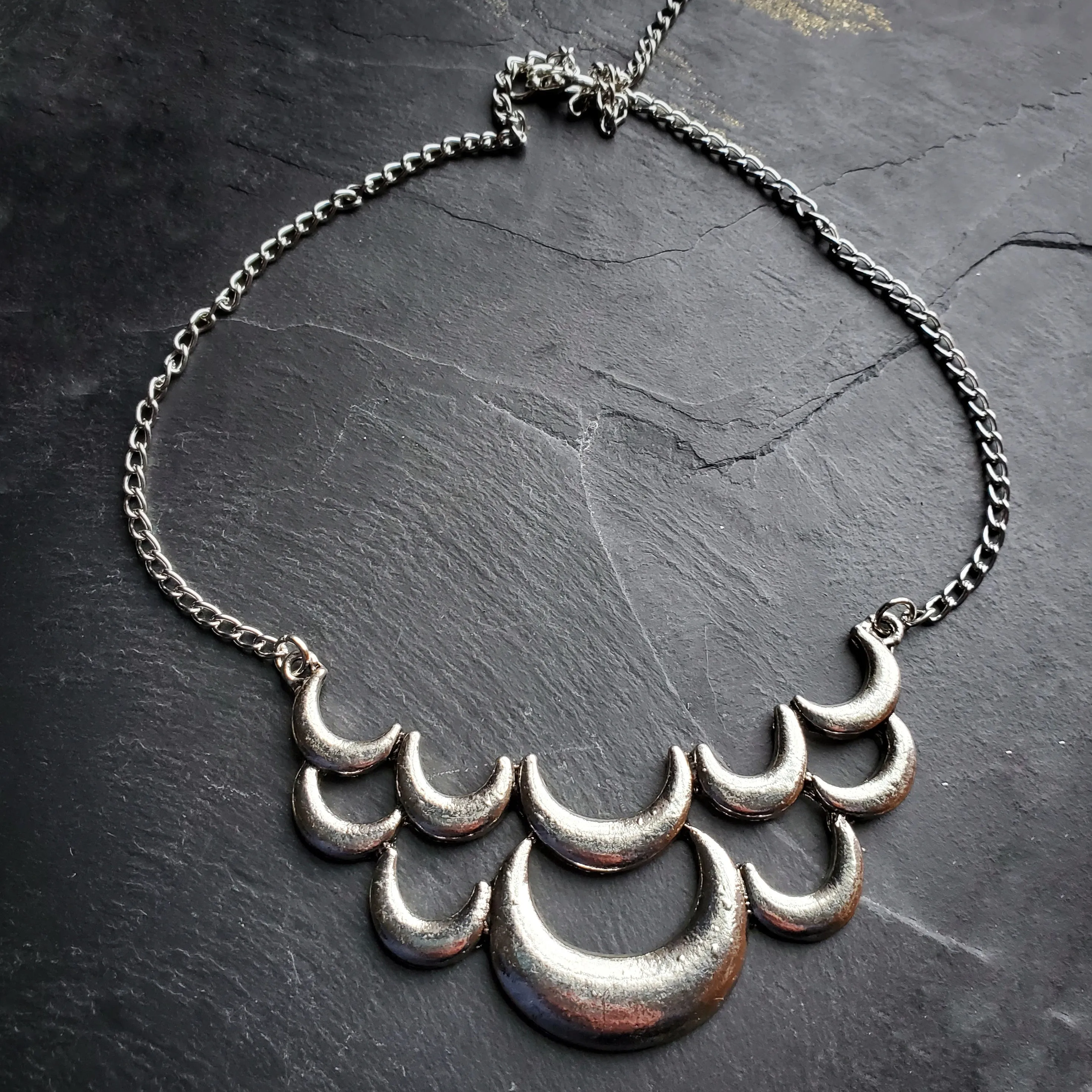 Many Moons Ago Necklace Renaissance Faire Jewelry
