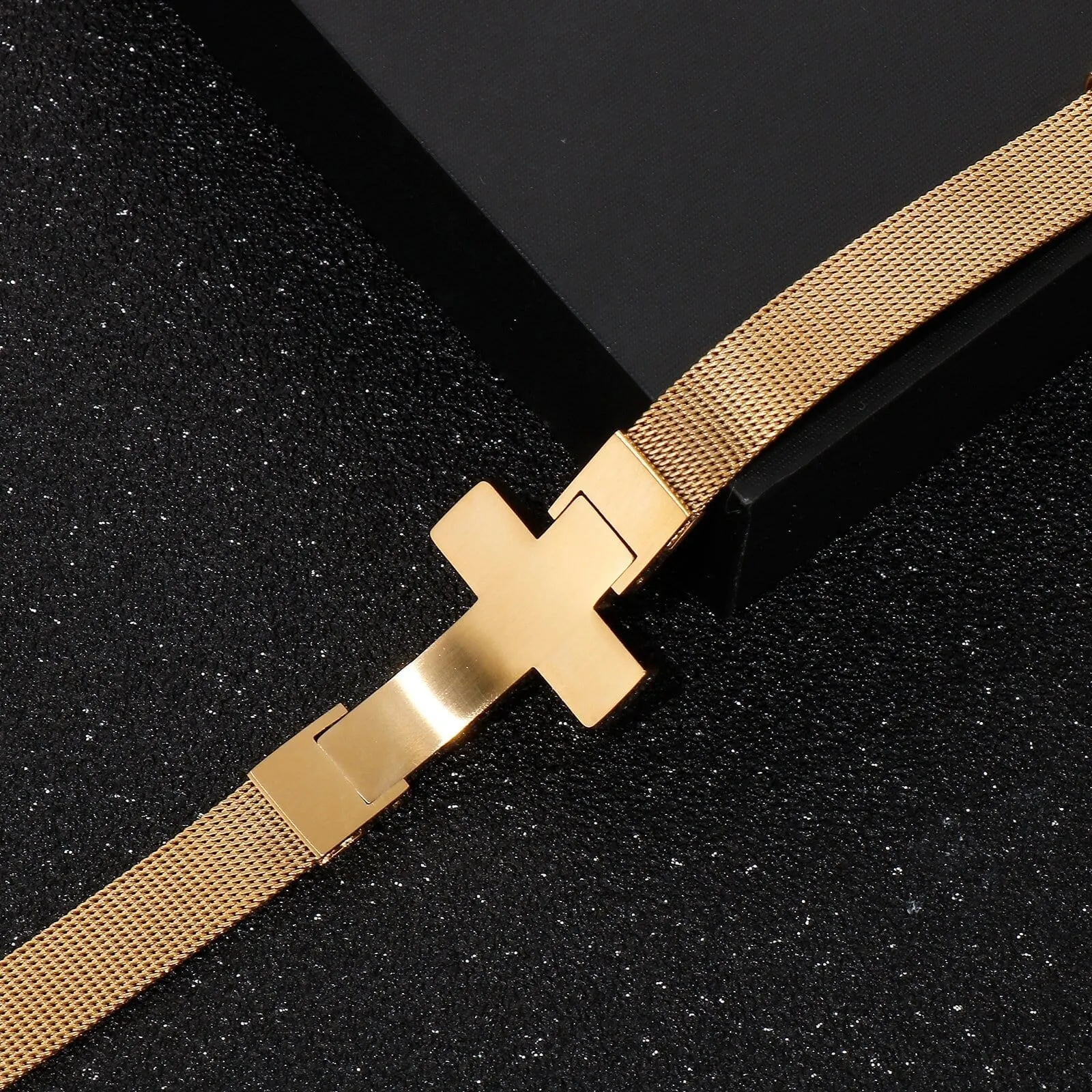 Men's Cross Bracelet <br> Watchband