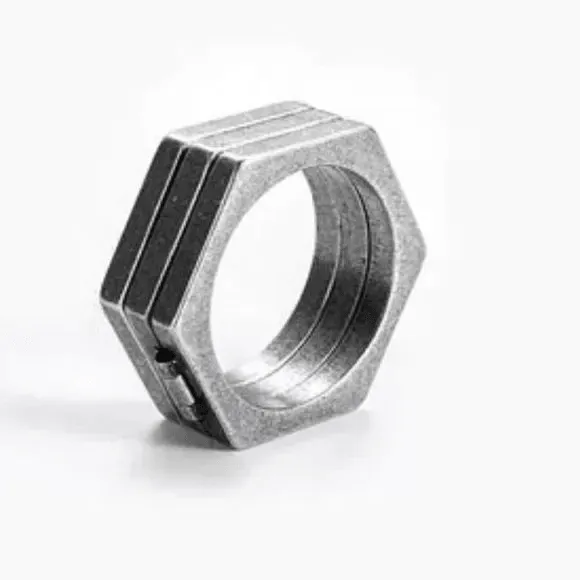Multi Finger Tri Fold Ring