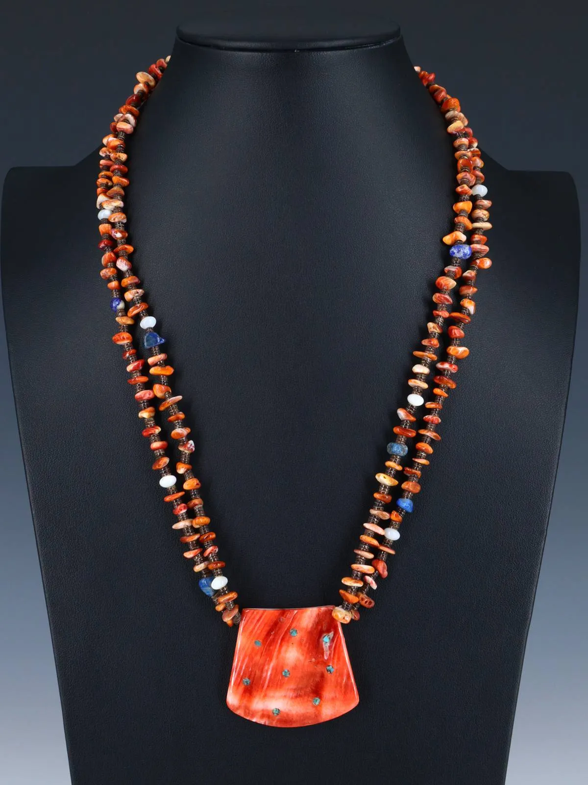 Native American Santo Domingo Spiny Oyster Necklace
