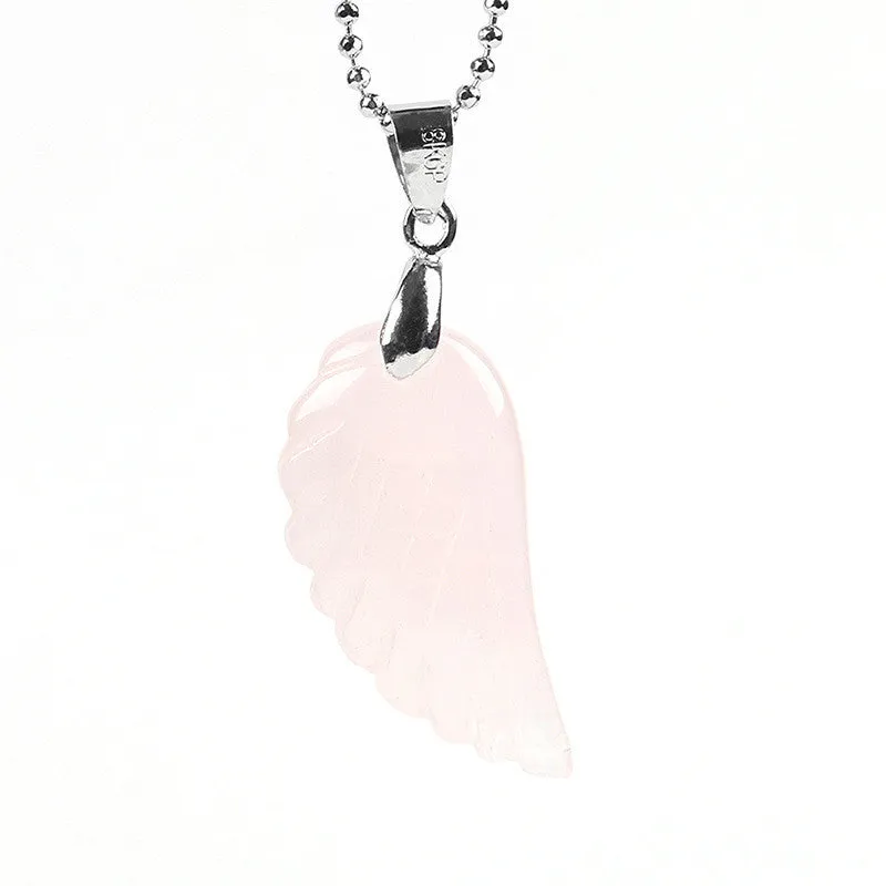 Necklace Angel Wings Men's And Women's Reiki Jewelry