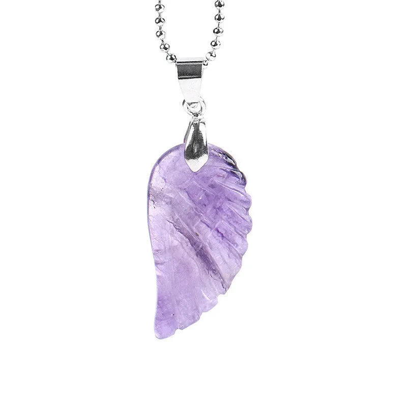 Necklace Angel Wings Men's And Women's Reiki Jewelry