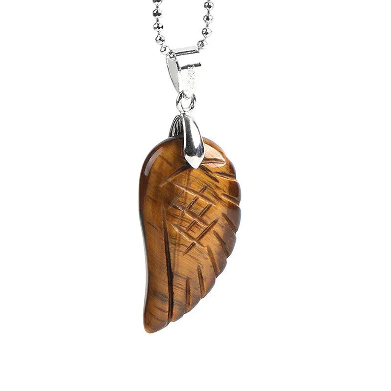 Necklace Angel Wings Men's And Women's Reiki Jewelry