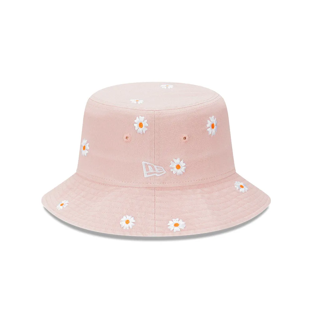 New Era Bucket MLB Daisy New York Yankees Pastel Pink