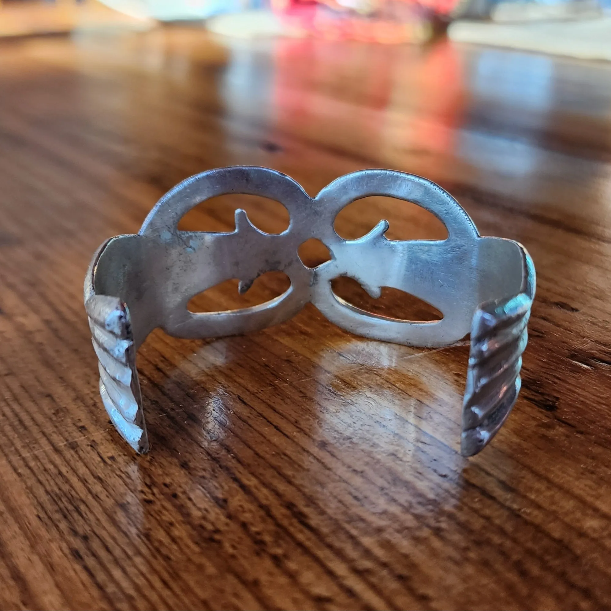 Older Navajo Tufa Cast Bracelet