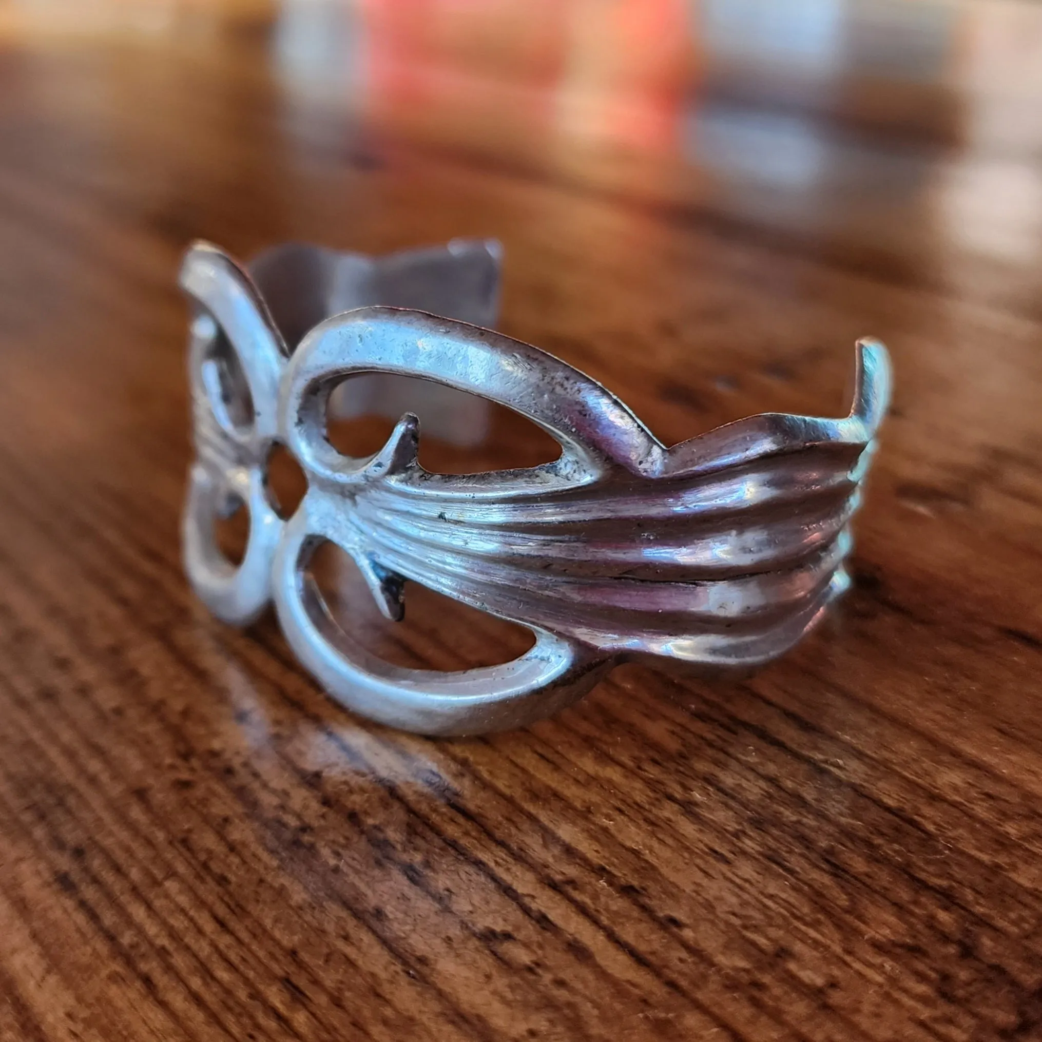 Older Navajo Tufa Cast Bracelet
