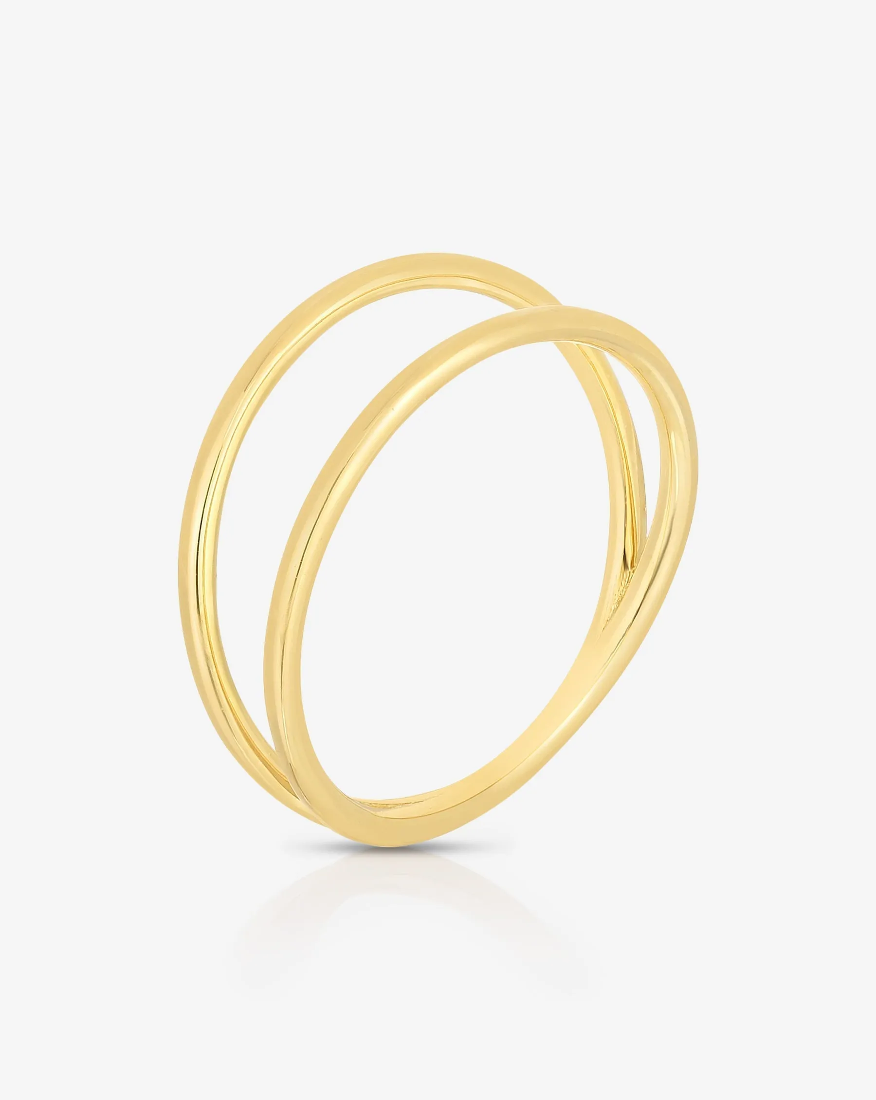 Open Double Row Ring