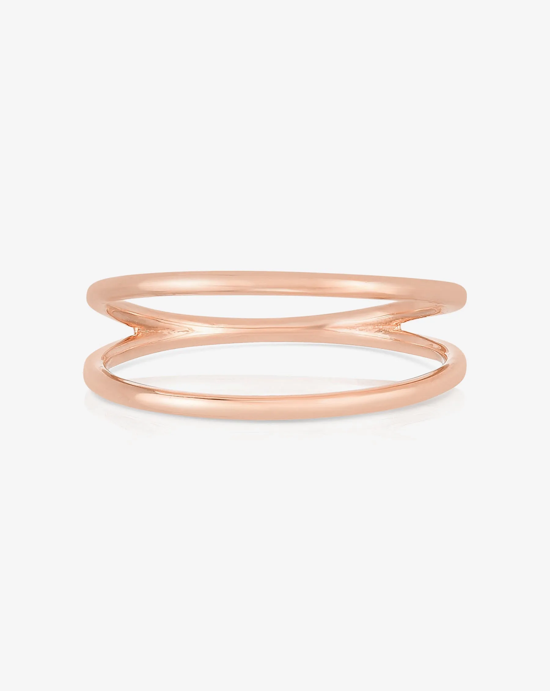 Open Double Row Ring