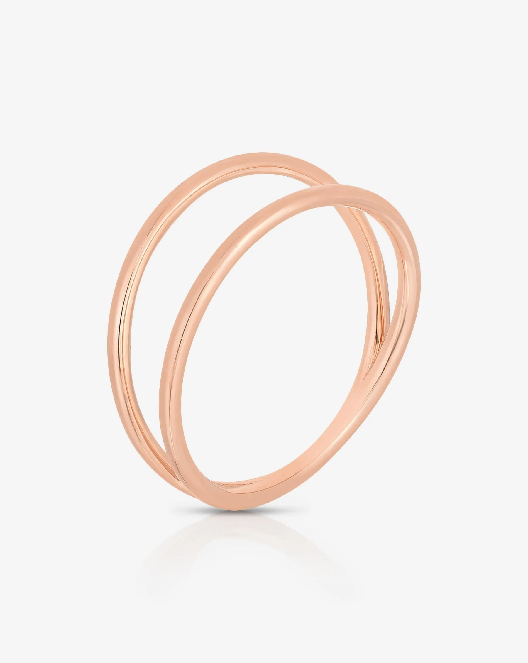 Open Double Row Ring