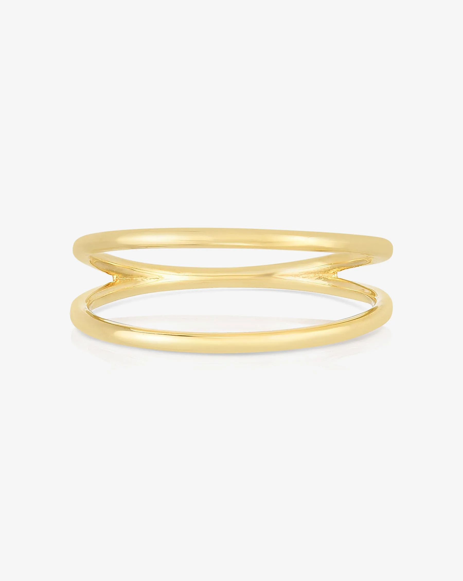 Open Double Row Ring