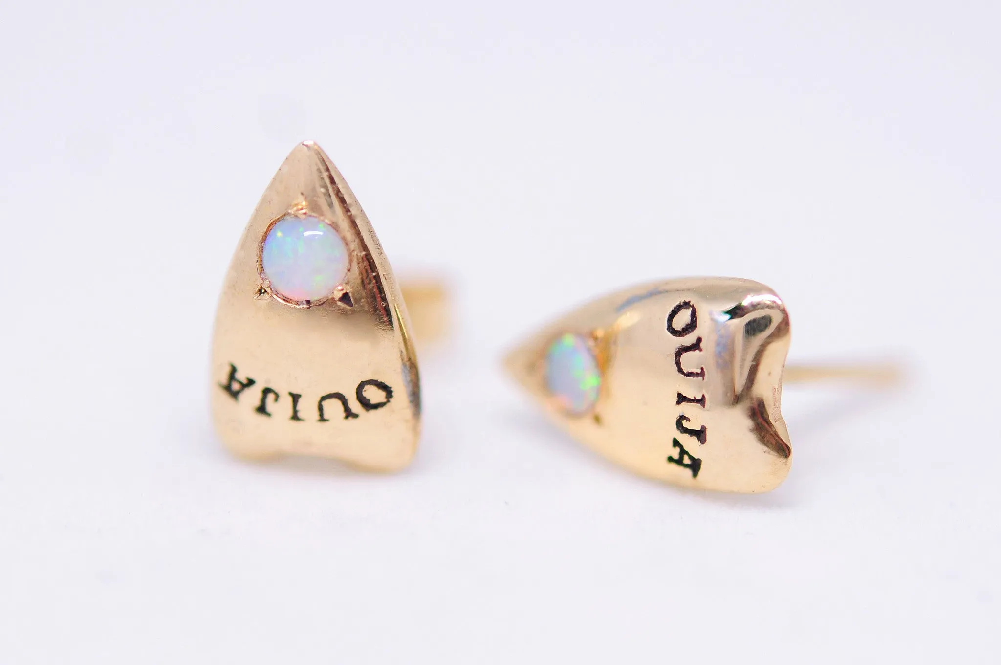 Ouija Planchette Earrings - READY-TO-SHIP