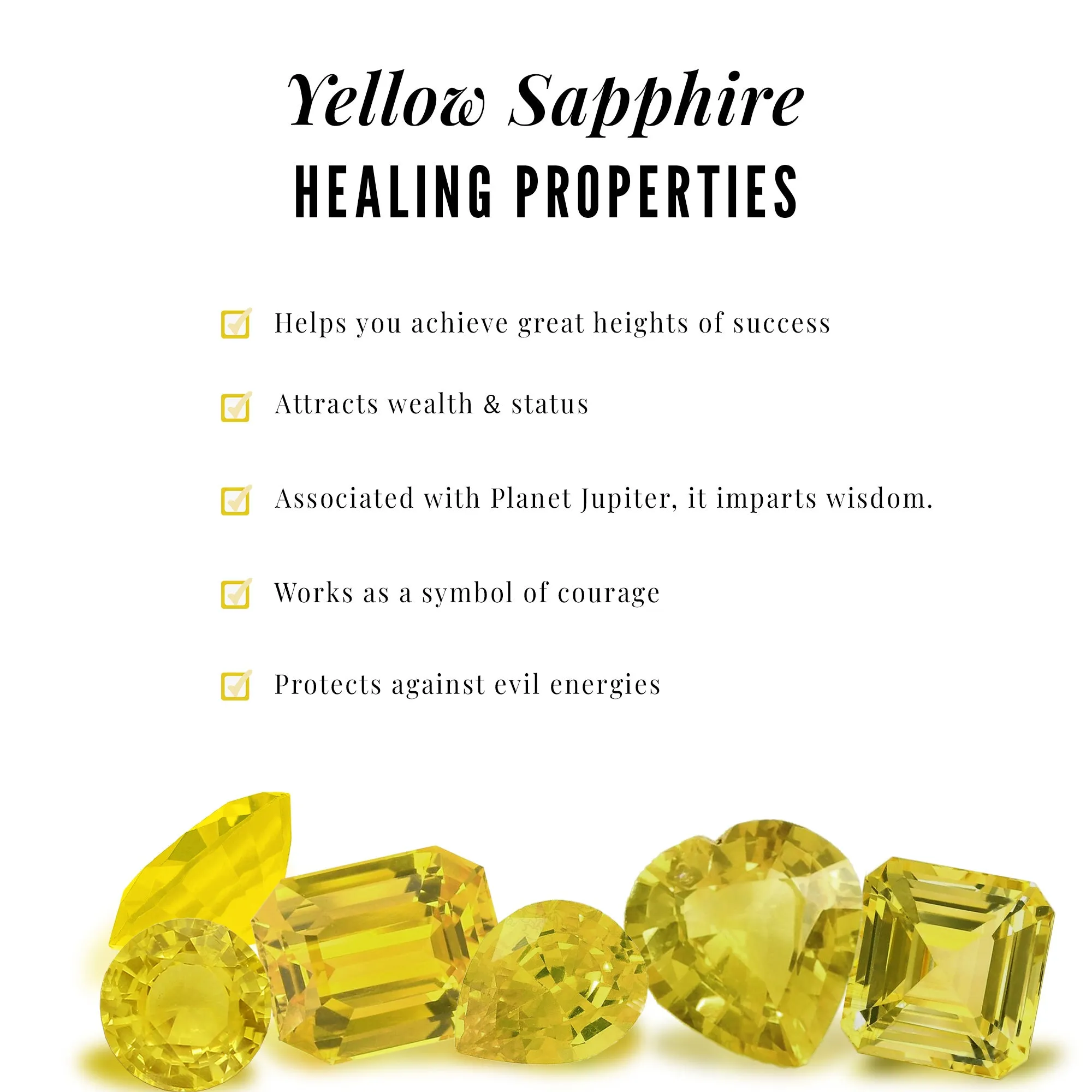 Oval Yellow Sapphire Wedding Anniversary Stackable Ring