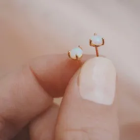 Posey Opal Studs - Gold Plated